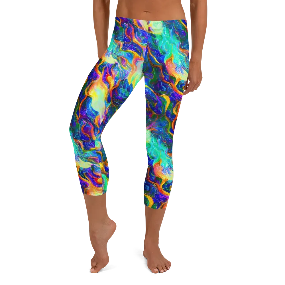 Mango Glasshouse on Capri Leggings — Front