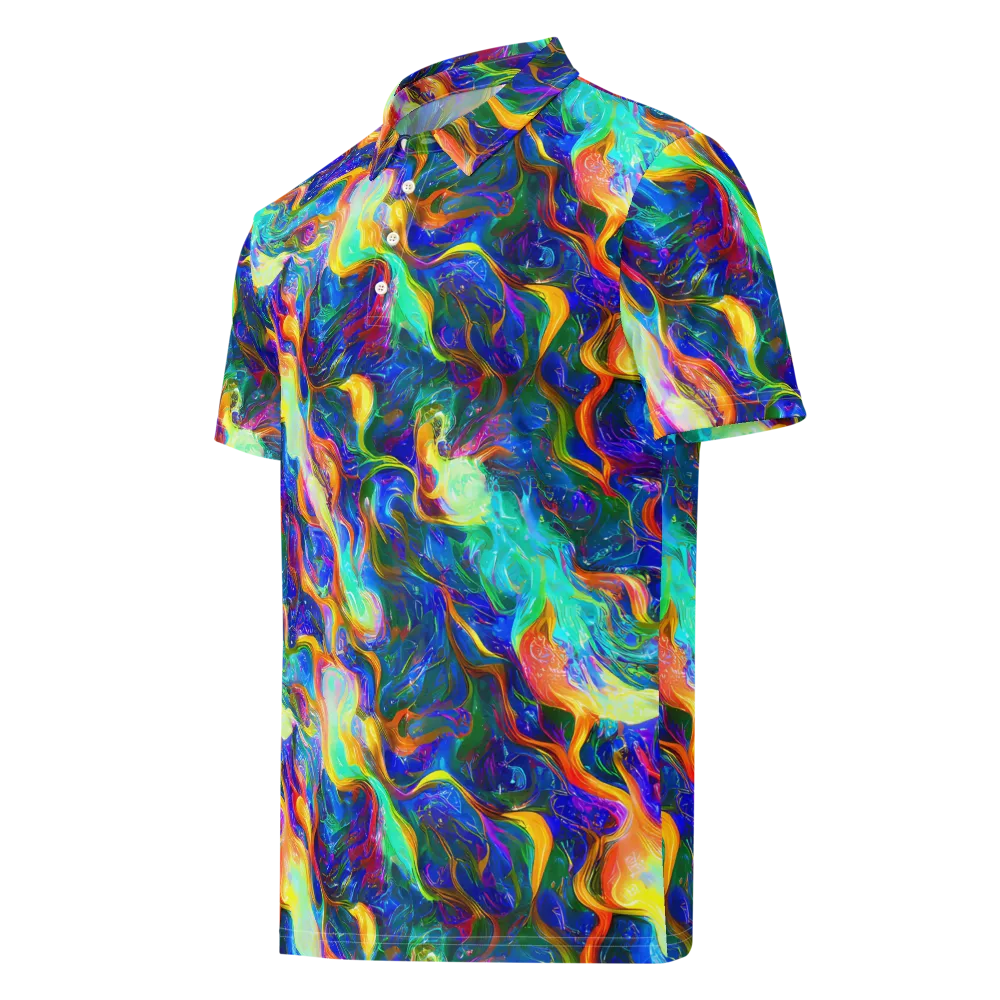 Mango Glasshouse on Men's Slim Fit Polo Shirt — Left Front