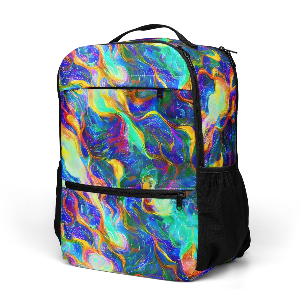 Mango Glasshouse on Utility Backpack — Left Front