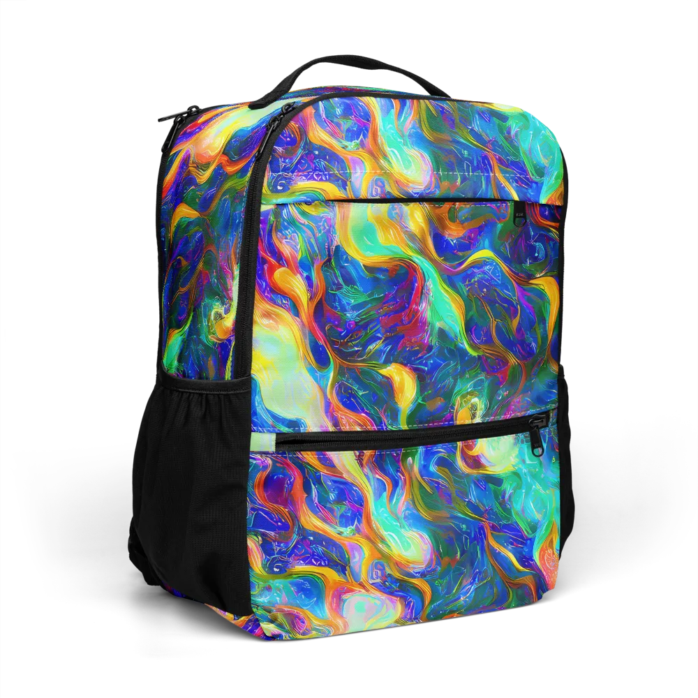 Mango Glasshouse on Utility Backpack — Right Front