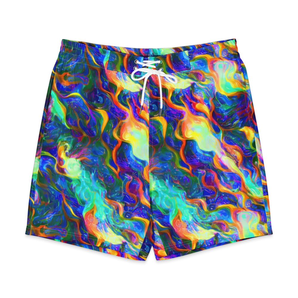 Mango Glasshouse on Men's Board Shorts — Front