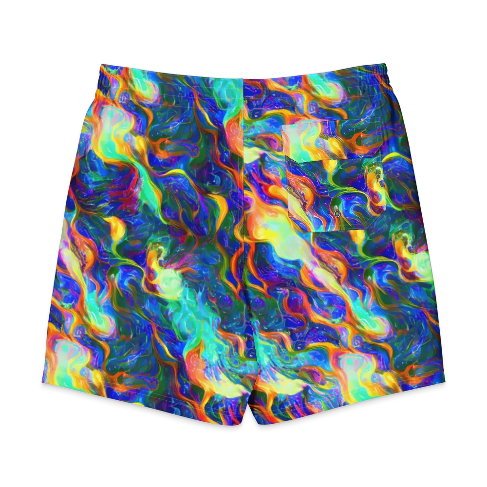 Mango Glasshouse on Men's Board Shorts — Back