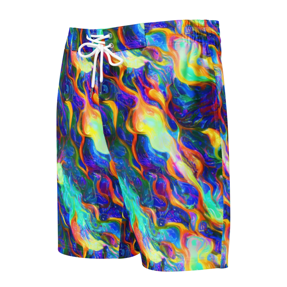 Mango Glasshouse on Men's Board Shorts — Front