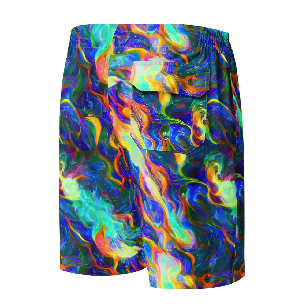 Mango Glasshouse on Men's Board Shorts — Back