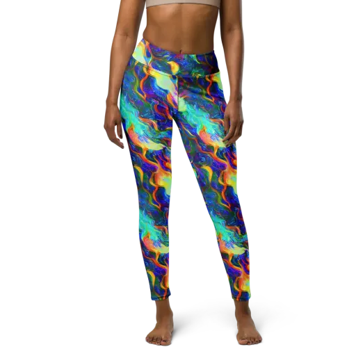 Mango Glasshouse on a Yoga Leggings