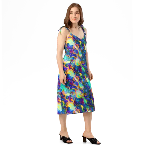 Mango Glasshouse on a Slip Dress