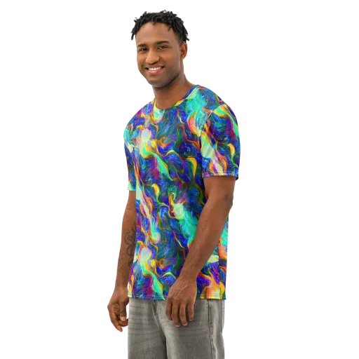 Mango Glasshouse on a Men's Cotton Crew Neck T-Shirt