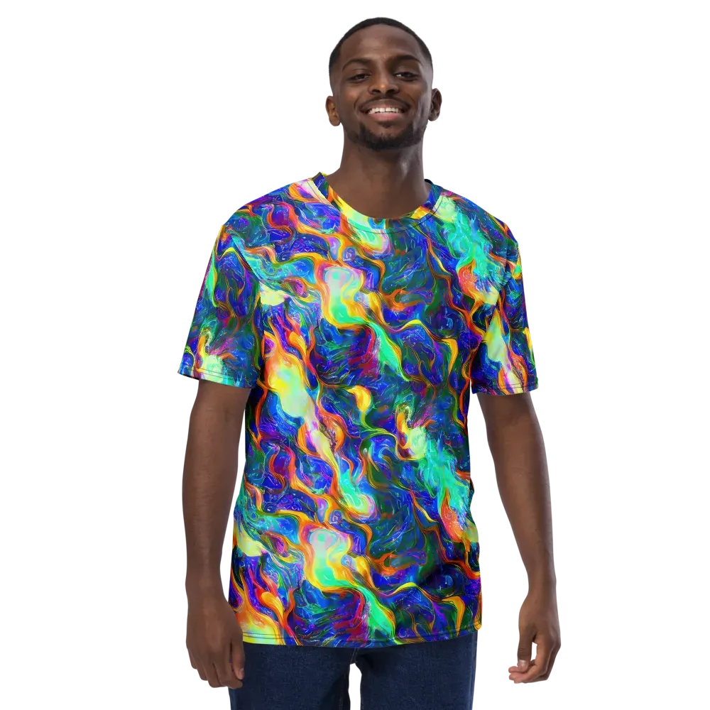 Mango Glasshouse on Men's Crew Neck T-Shirt — Front