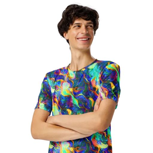 Mango Glasshouse on a Men's Crew Neck T-Shirt