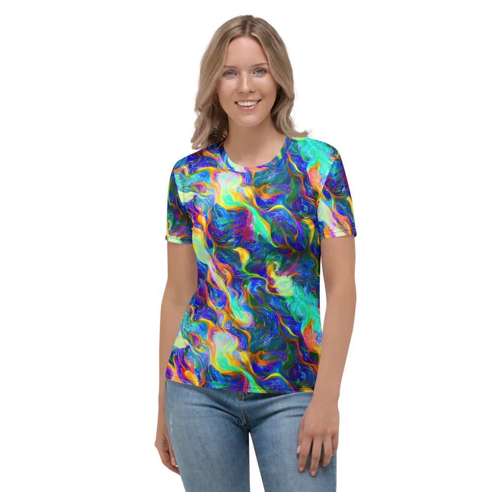 Mango Glasshouse on Women's Crew Neck T-Shirt — Front