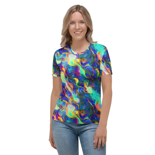Mango Glasshouse on a Women's Crew Neck T-Shirt