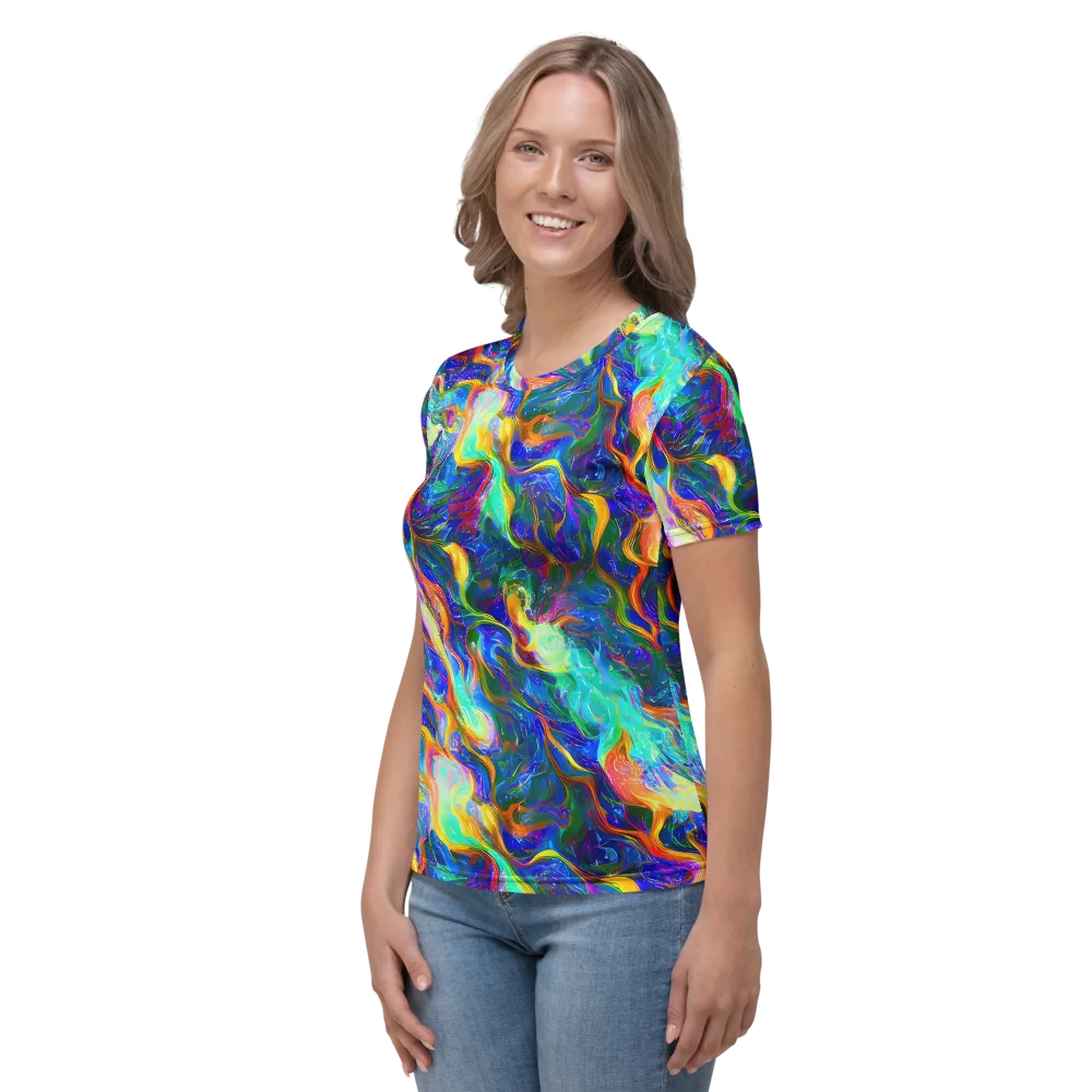 Mango Glasshouse on Women's Crew Neck T-Shirt — Left