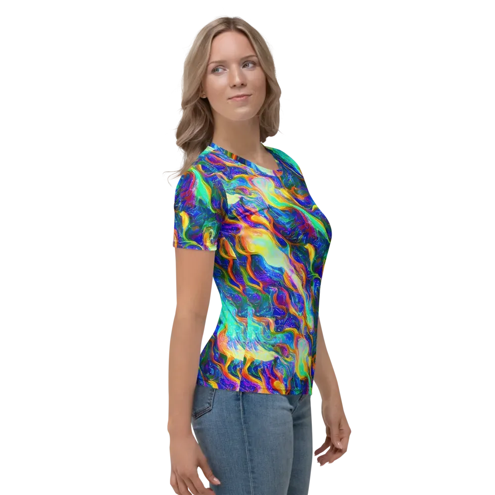 Mango Glasshouse on Women's Crew Neck T-Shirt — Right