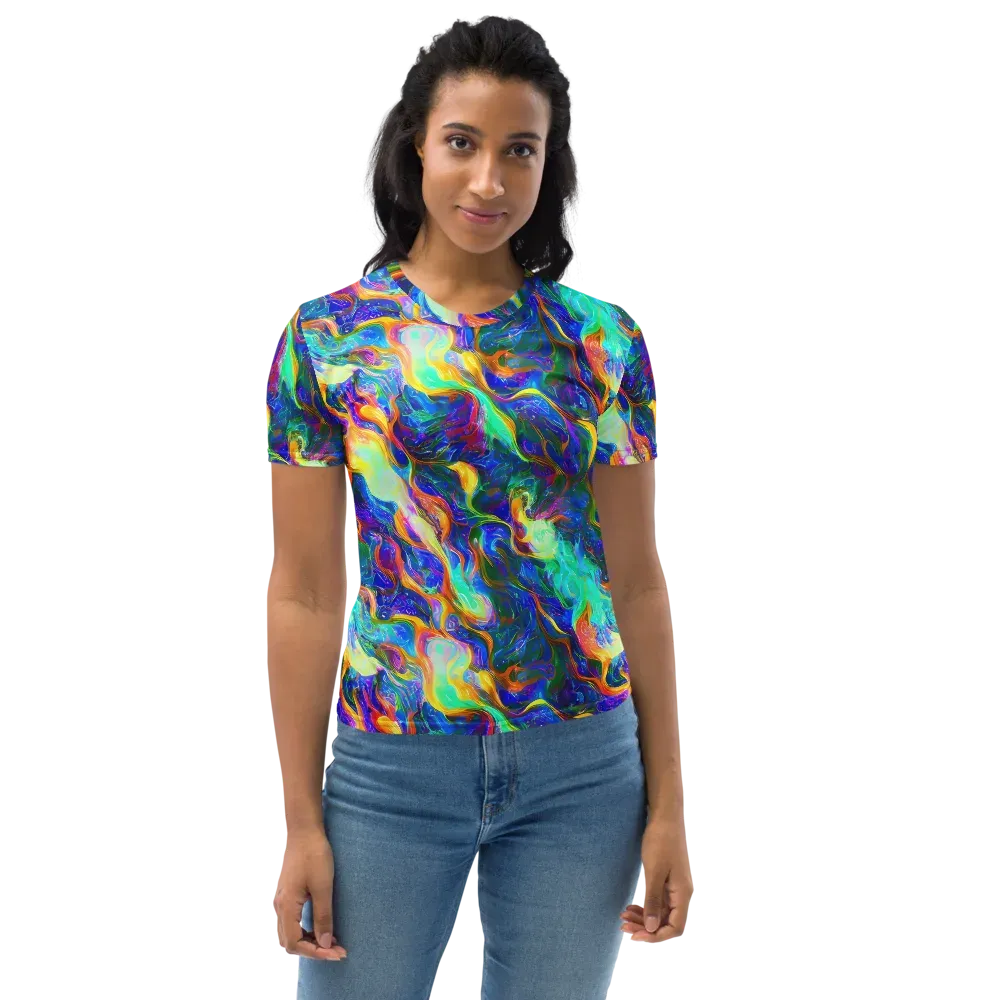 Mango Glasshouse on Women's Crew Neck T-Shirt — Front
