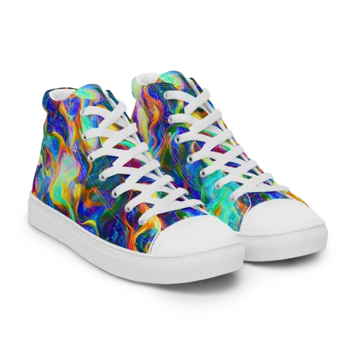 Mango Glasshouse on a Women's High Top Canvas Shoes