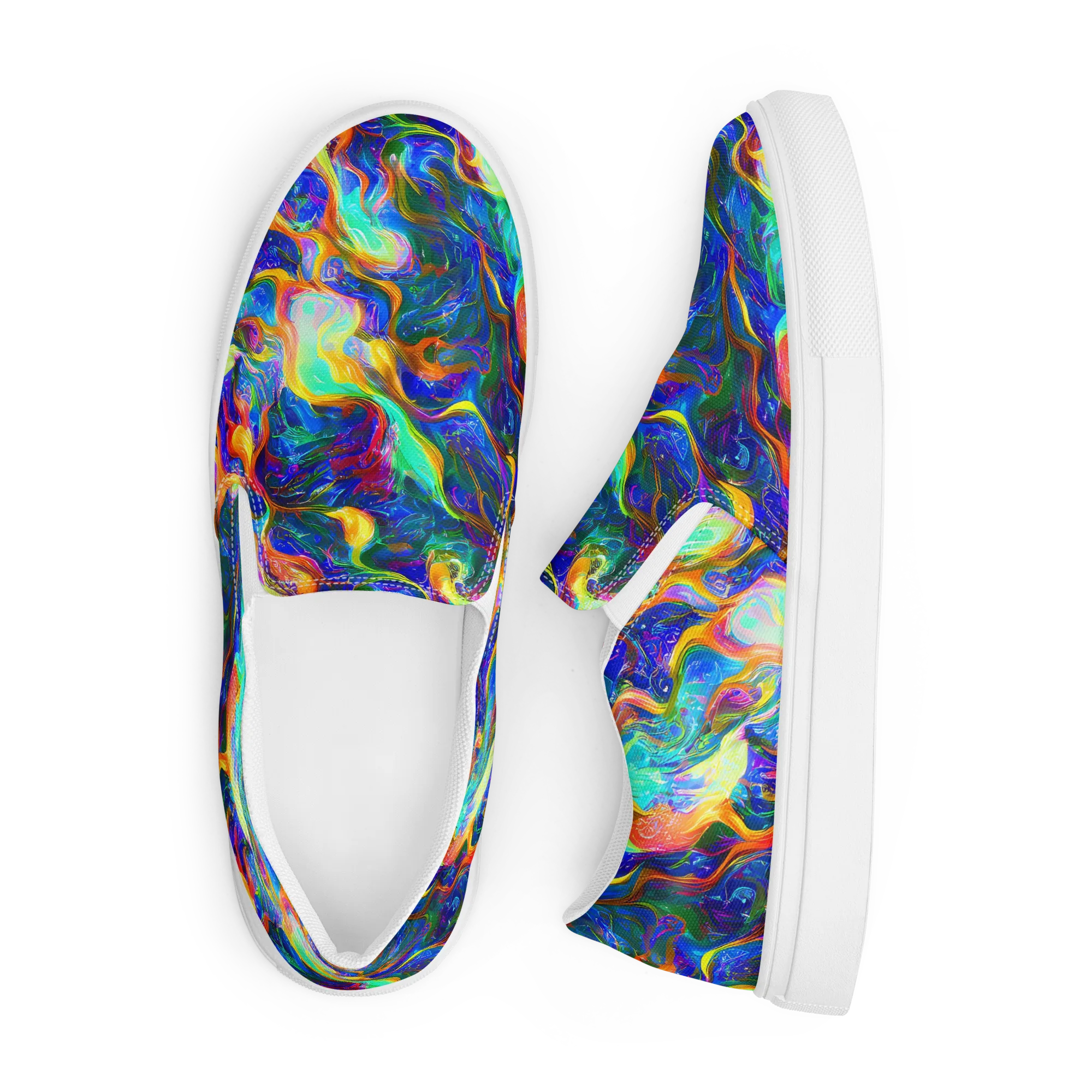 Mango Glasshouse on Men's Slip-On Canvas Shoes — Front