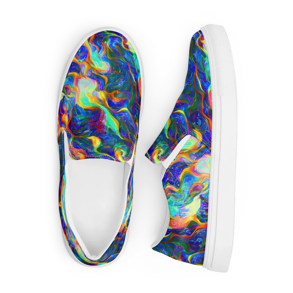 Mango Glasshouse on Men's Slip-On Canvas Shoes — Front