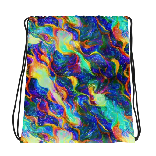 Mango Glasshouse on a Drawstring Bag