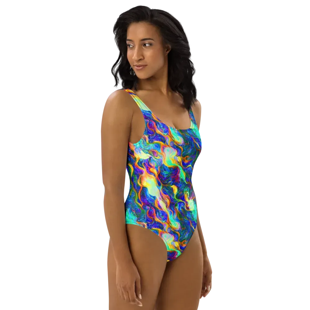 Mango Glasshouse on One-Piece Swimsuit — Right