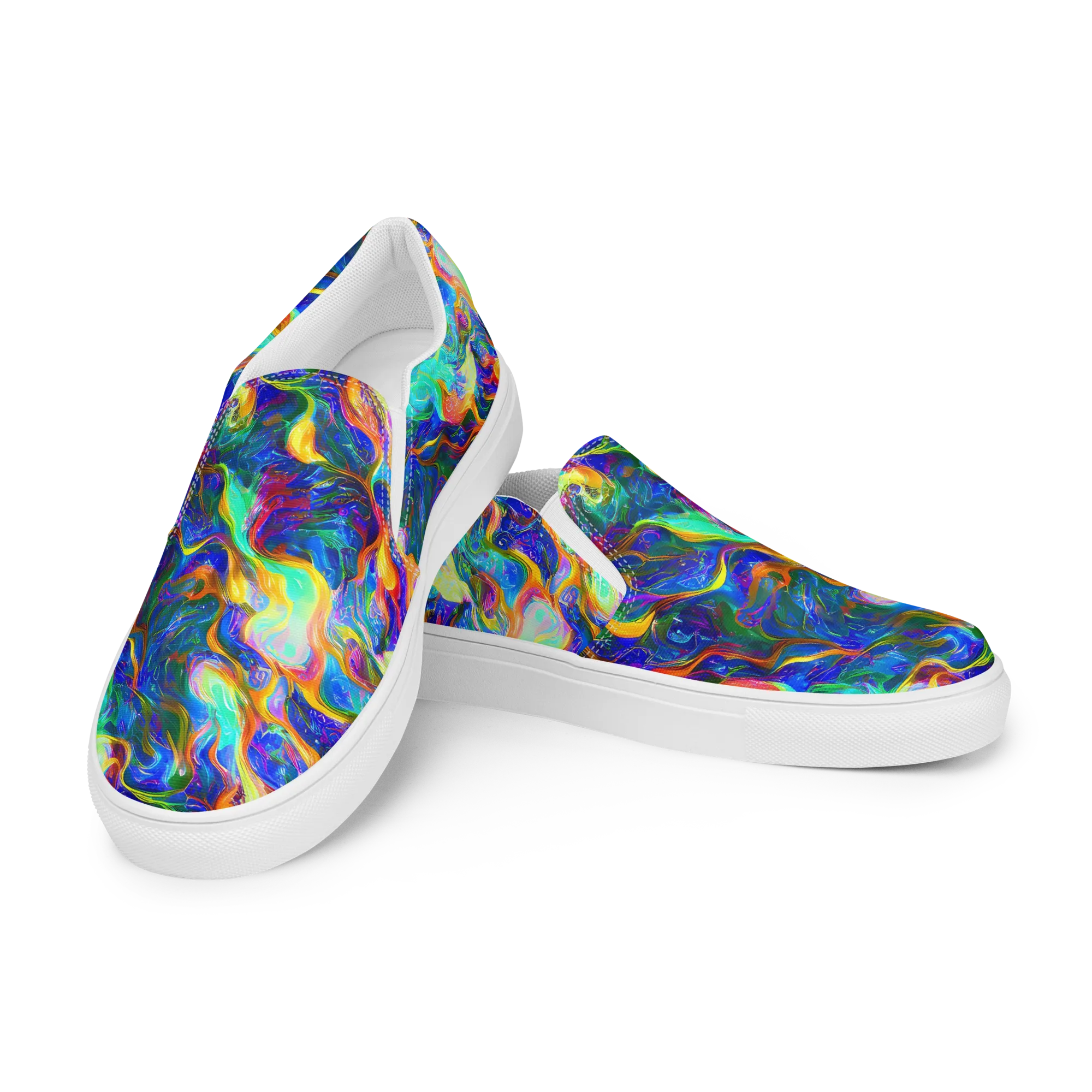 Mango Glasshouse on Women's Slip-On Canvas Shoes — Left Front