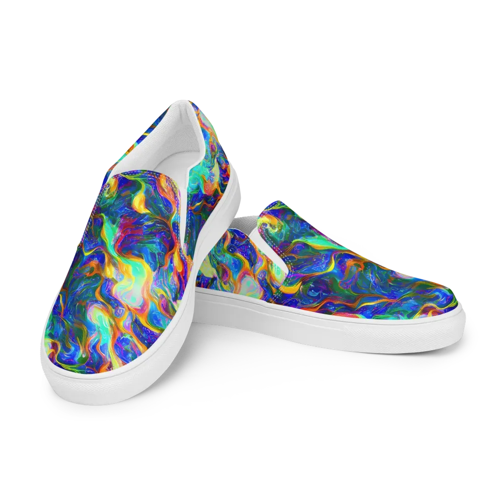 Mango Glasshouse on Women's Slip-On Canvas Shoes — Left Front