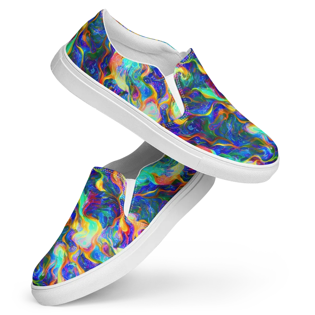 Mango Glasshouse on Women's Slip-On Canvas Shoes — Front