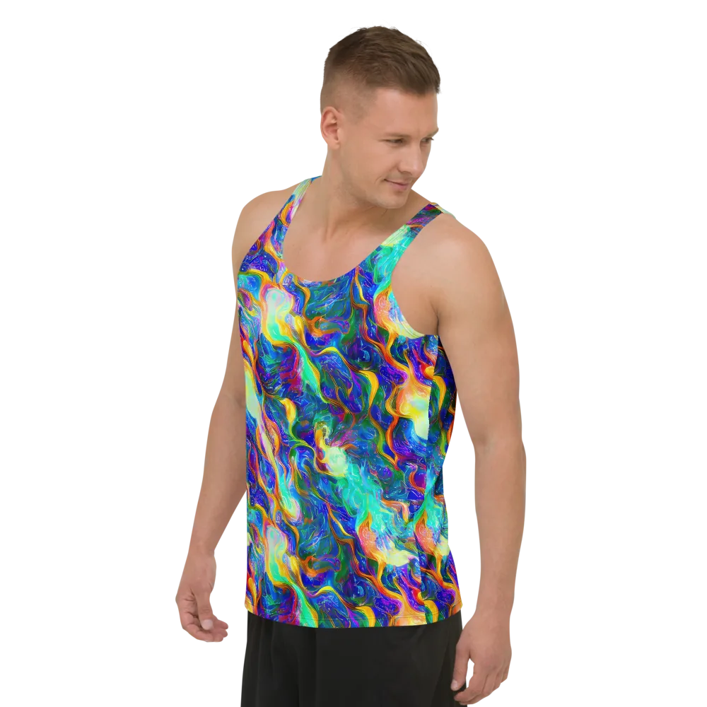 Mango Glasshouse on Men's Tank Top — Left Front