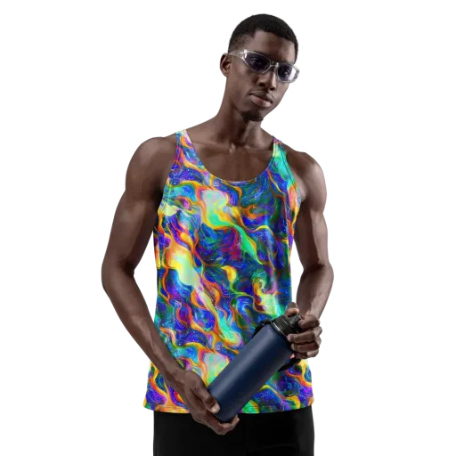 Mango Glasshouse on a Men's Tank Top
