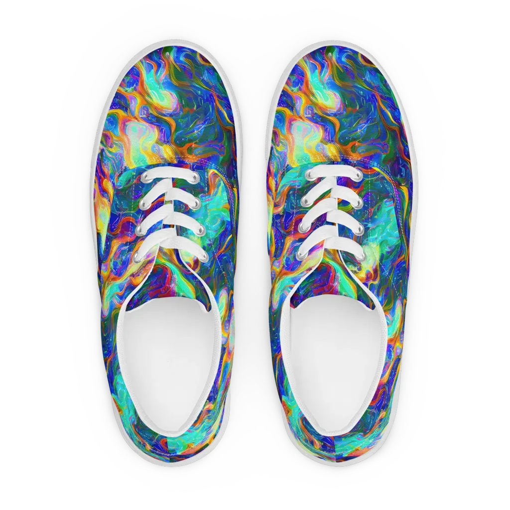 Mango Glasshouse on Men's Lace-Up Canvas Shoes — Front
