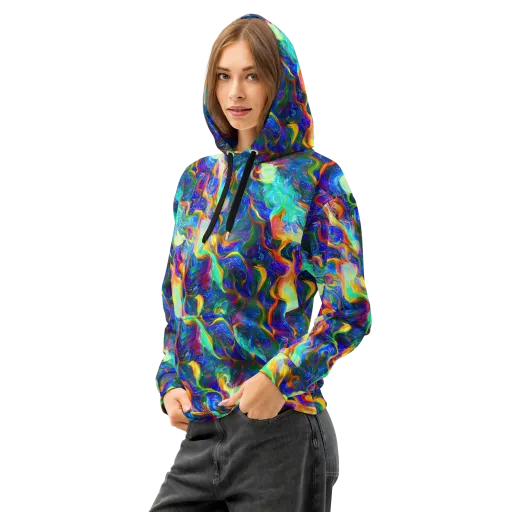 Mango Glasshouse on a Cotton Hoodie