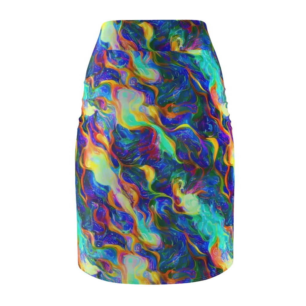 Mango Glasshouse on Pencil Skirt — Back