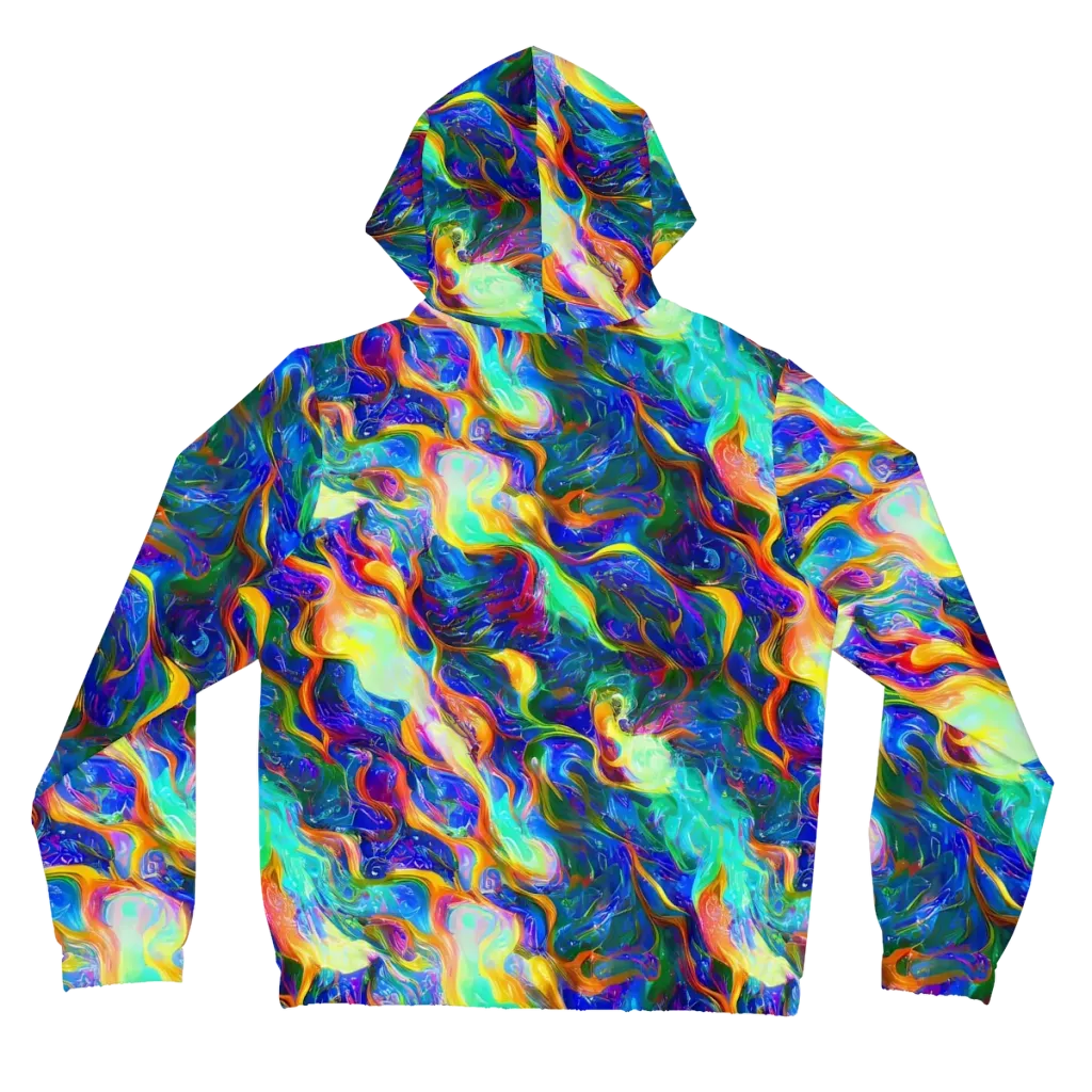 Mango Glasshouse on Women's Full-Zip Hoodie — Back