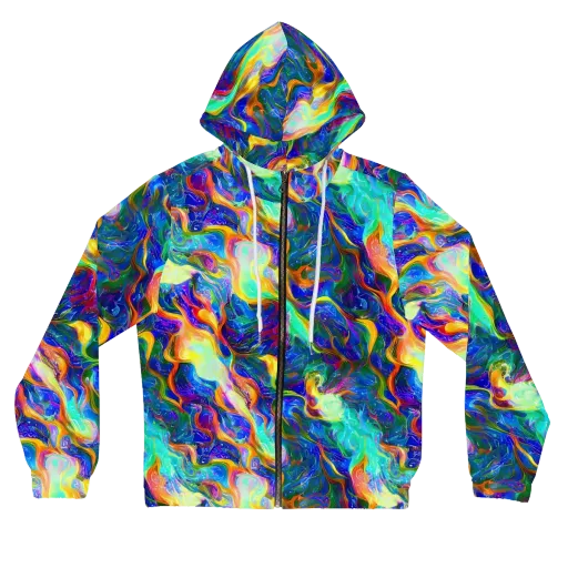 Mango Glasshouse on a Women's Full-Zip Hoodie