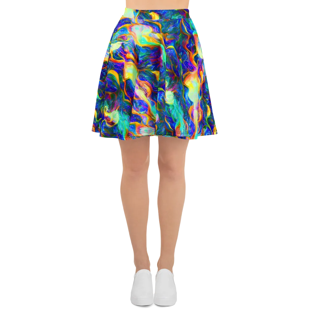 Mango Glasshouse on Skater Skirt — Front