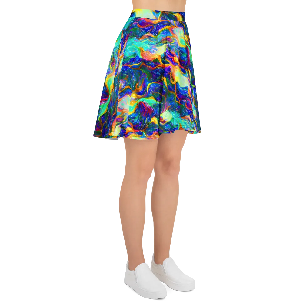 Mango Glasshouse on Skater Skirt — Right