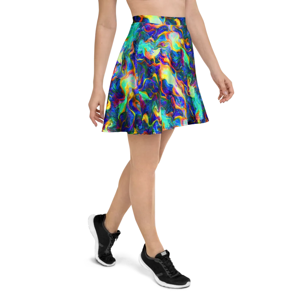 Mango Glasshouse on Skater Skirt — Right