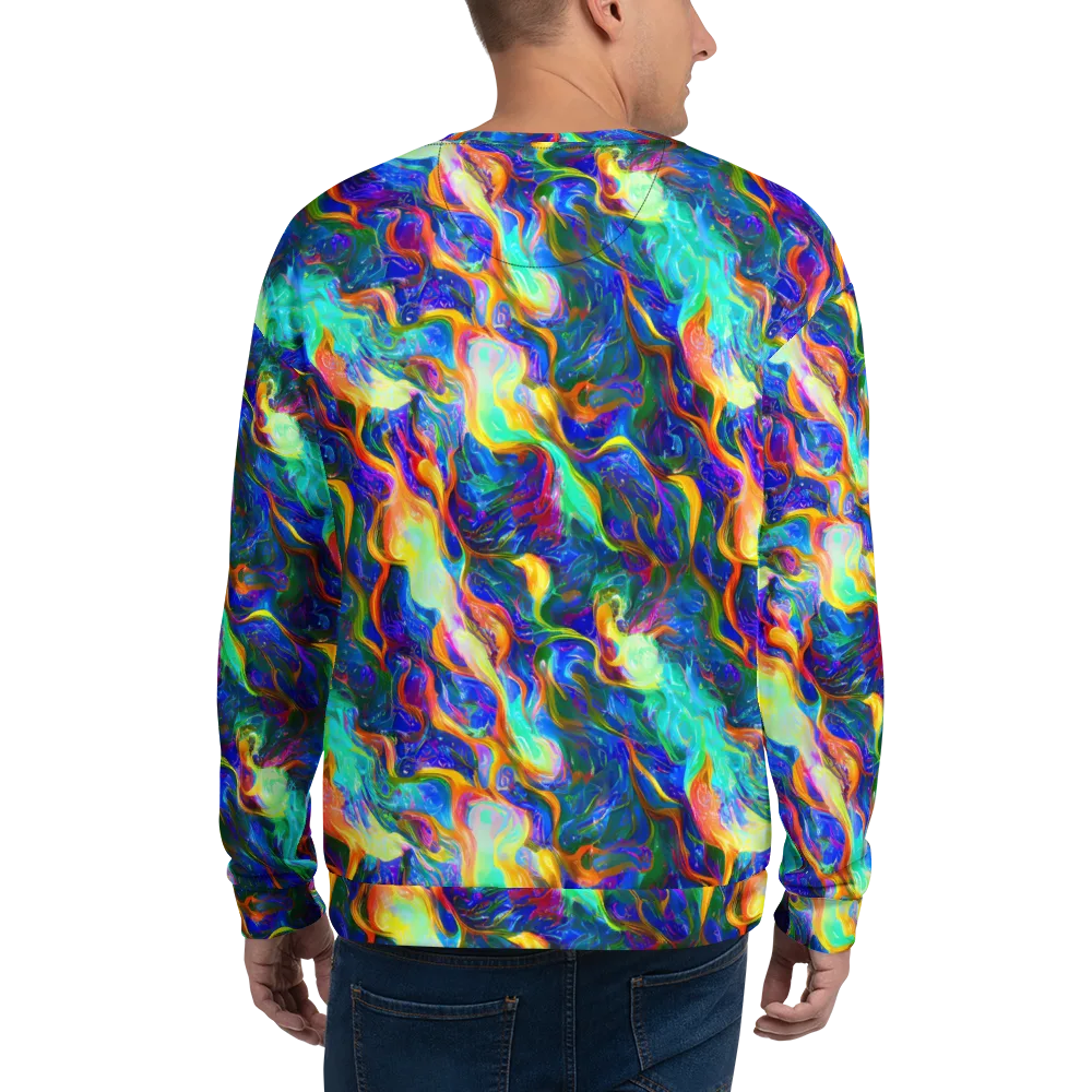 Mango Glasshouse on Sweatshirt — Back