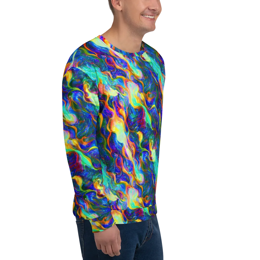 Mango Glasshouse on Sweatshirt — Right Front