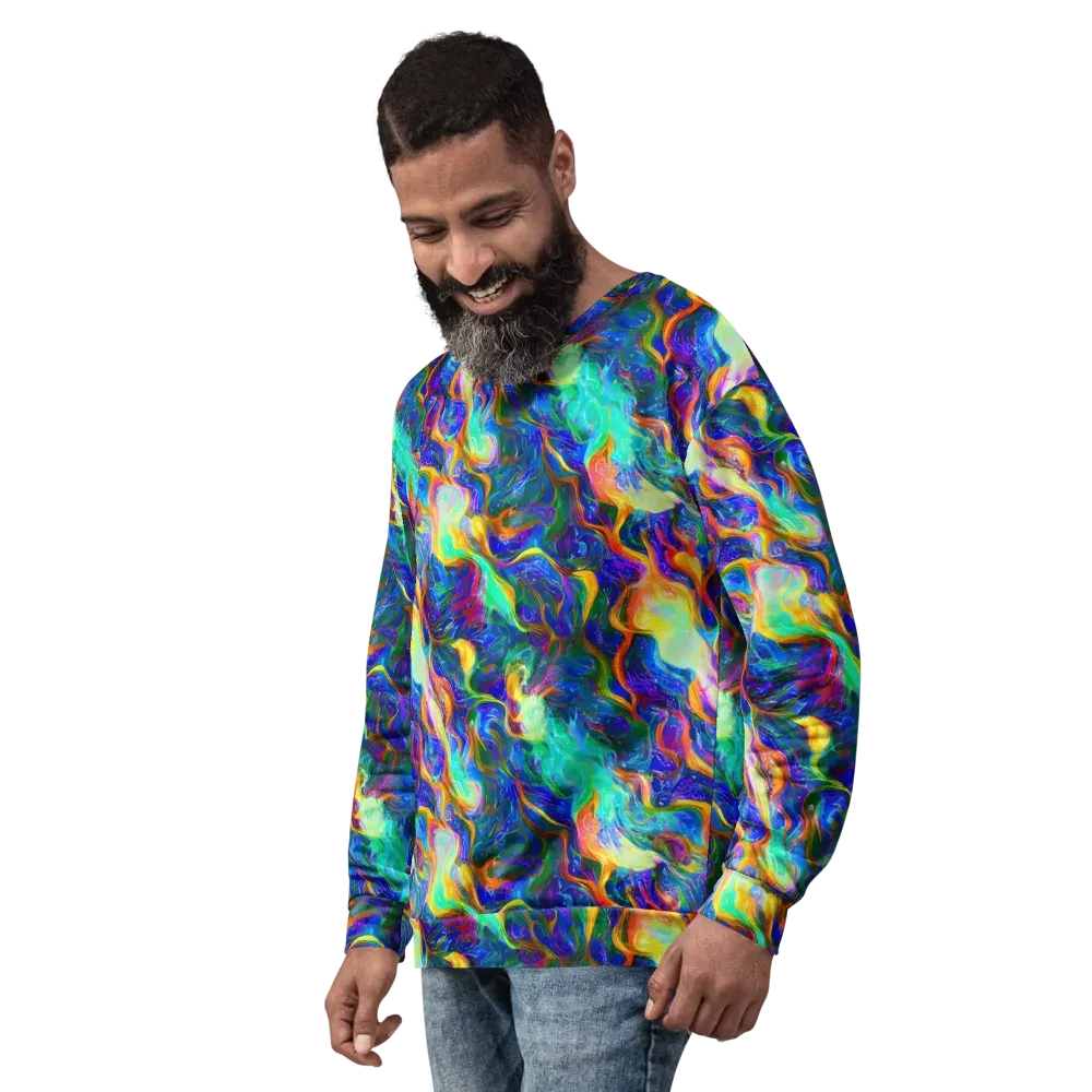 Mango Glasshouse on Sweatshirt — Left Front