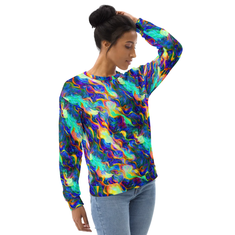 Mango Glasshouse on Sweatshirt — Right Front