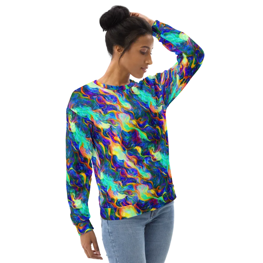 Mango Glasshouse on Sweatshirt — Right Front
