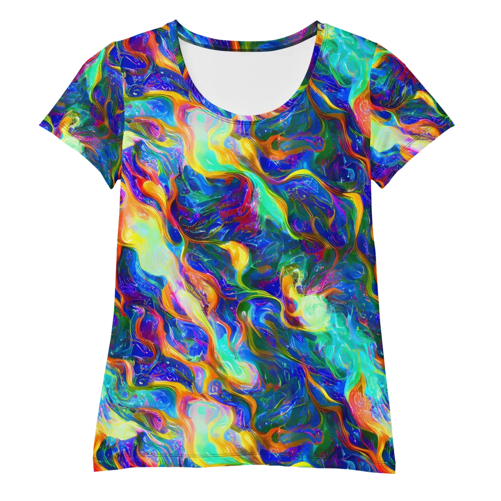 Mango Glasshouse on Women's Athletic T-Shirt — Front