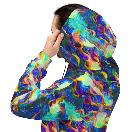 Mango Glasshouse on a Hoodie
