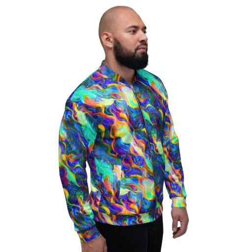 Mango Glasshouse on a Bomber Jacket