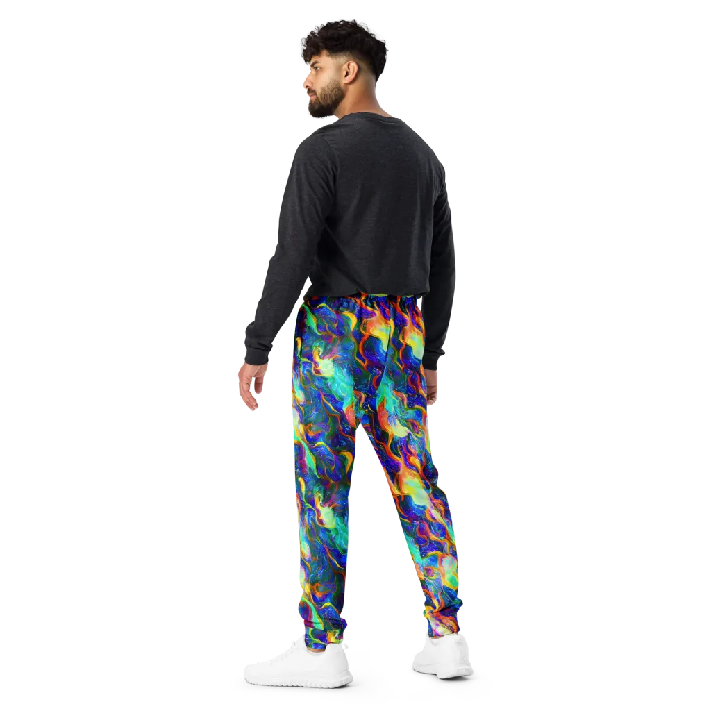 Mango Glasshouse on Men's Joggers — Back