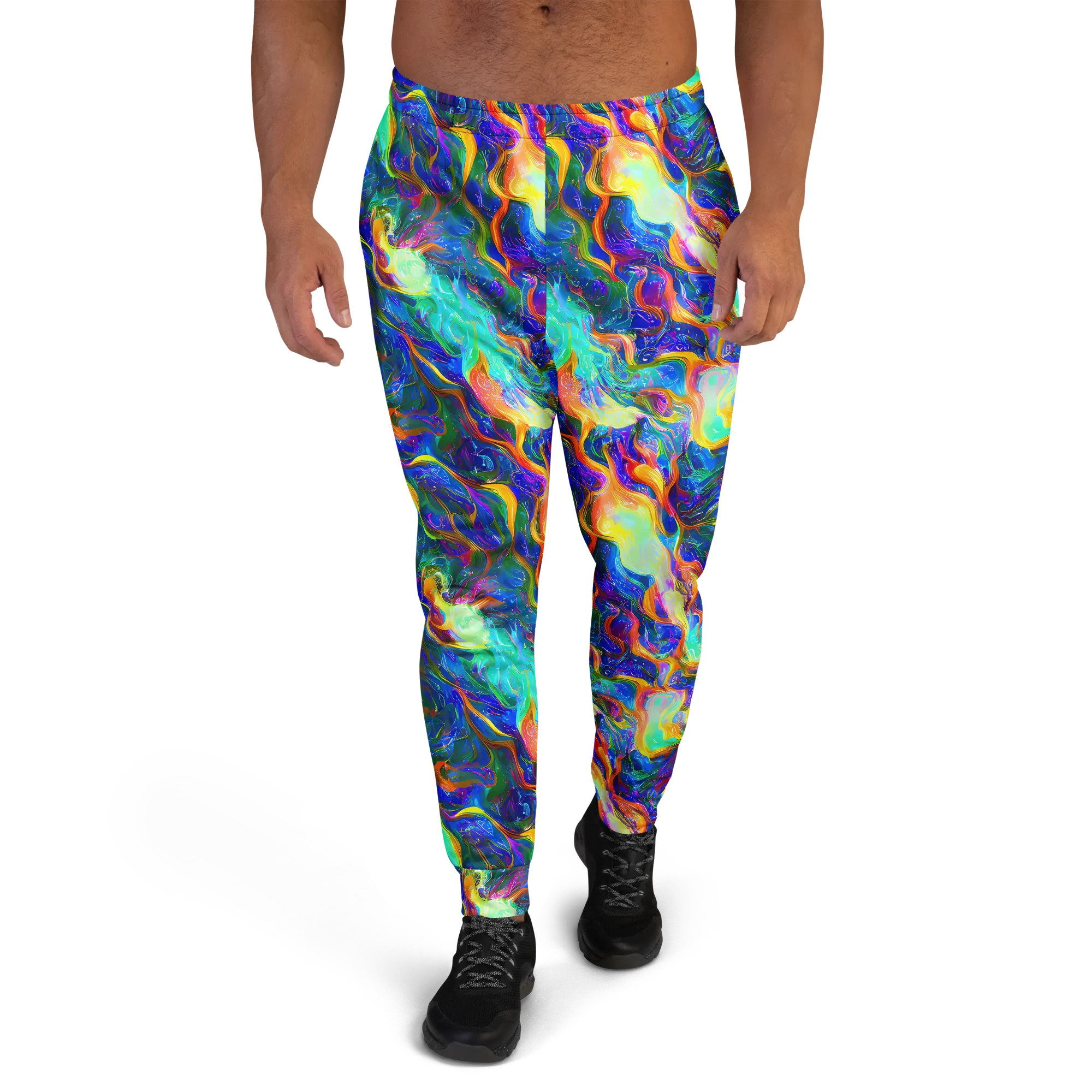 Mango Glasshouse on Men's Joggers — Front