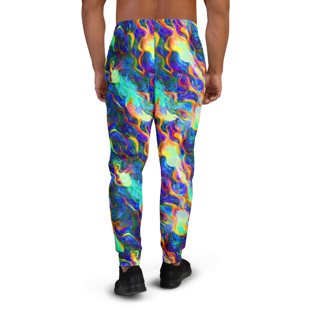 Mango Glasshouse on Men's Joggers — Back