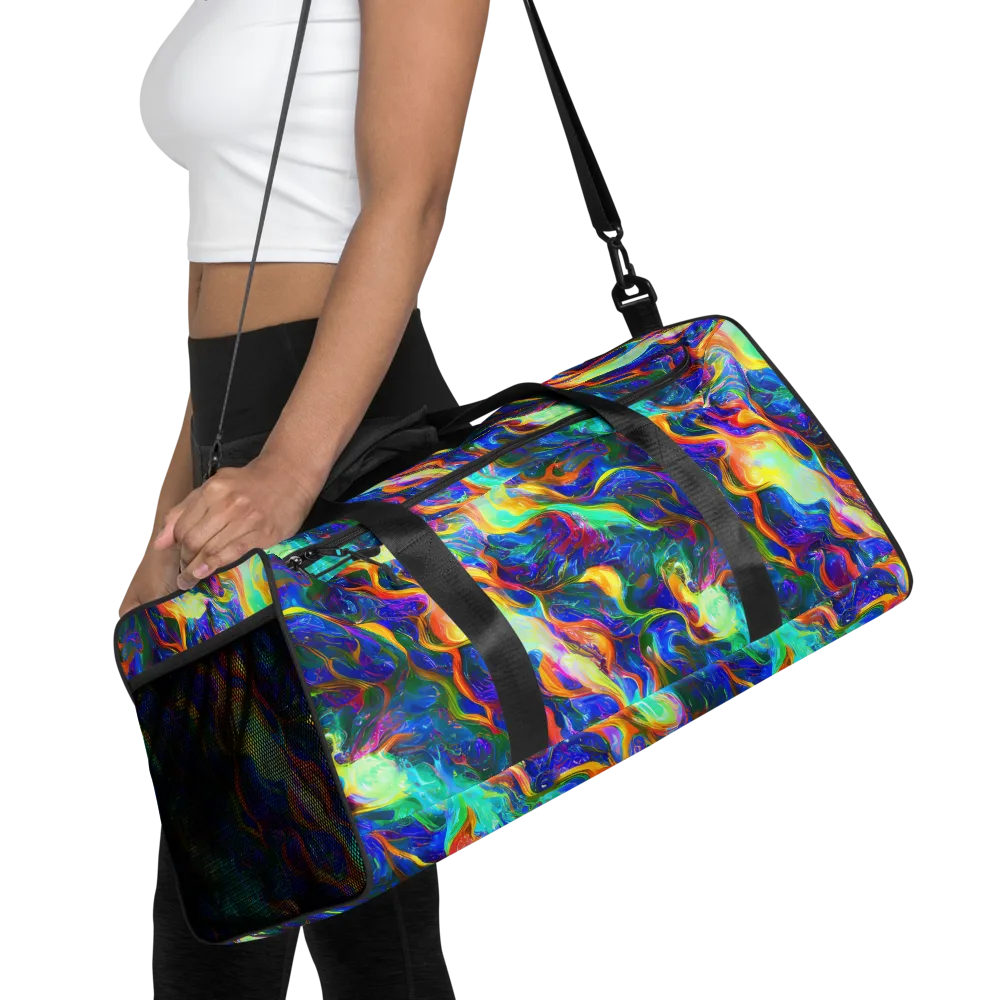 Mango Glasshouse on Duffle Bag — Front