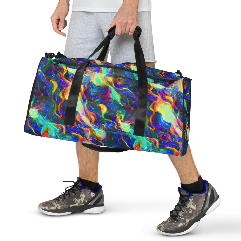 Mango Glasshouse on Duffle Bag — Front