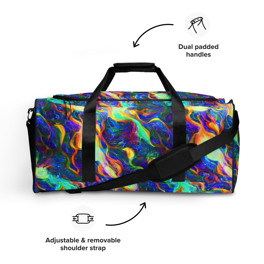 Mango Glasshouse on Duffle Bag — Front